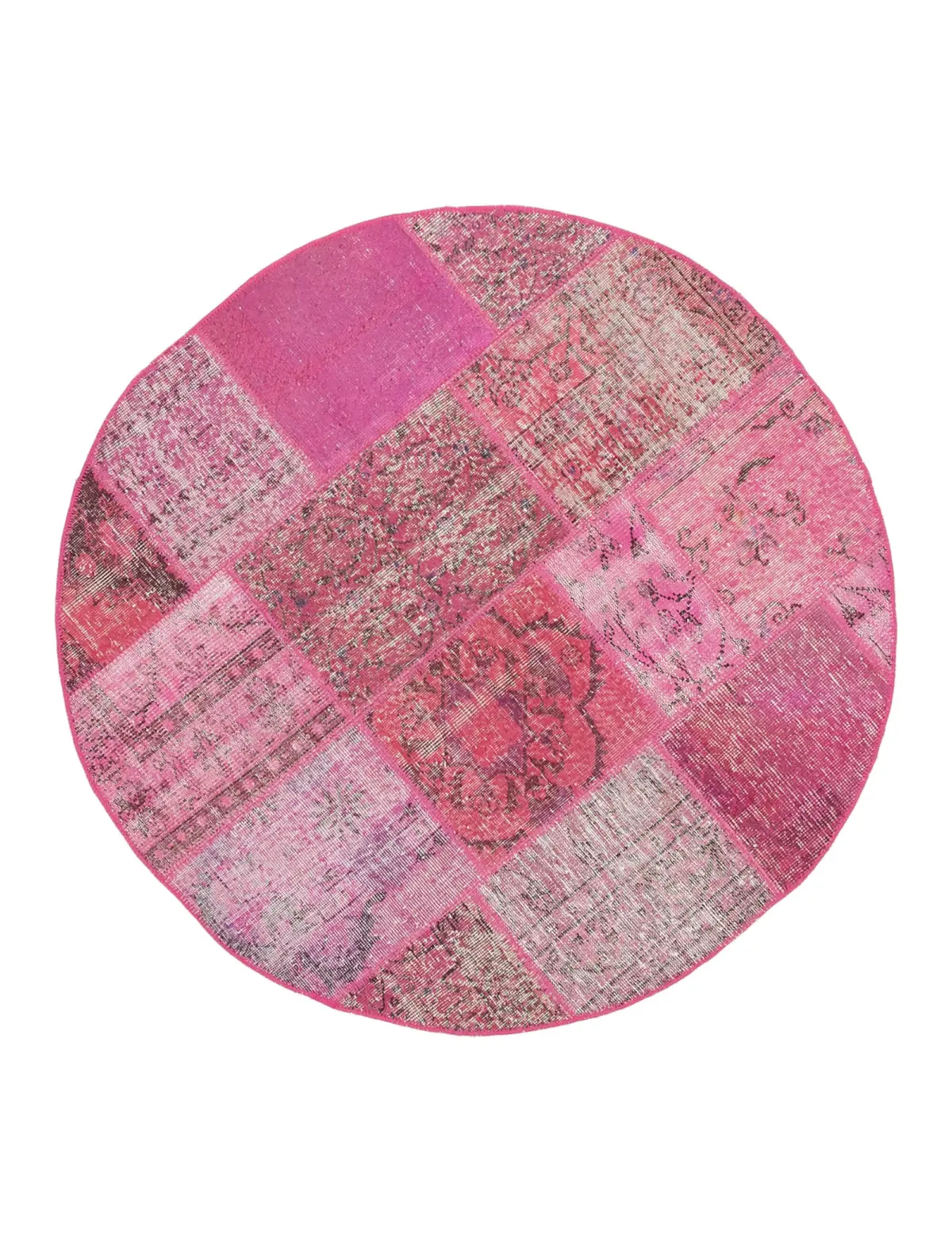 Rc_29068_0_Pink_Round_Patchwork_Rugs
