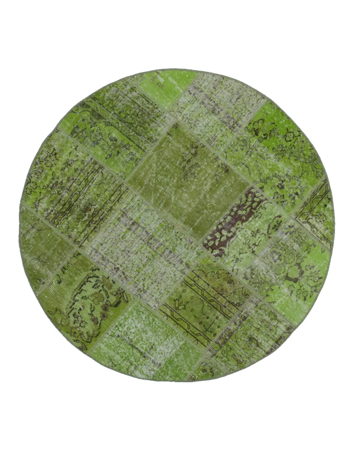 Rc_29200_0_Green_Round_Patchwork_Rugs