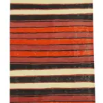 Anadolu Eskitme Multi Pamuk Üzerine Yün El Dokuma Kilim-088x347