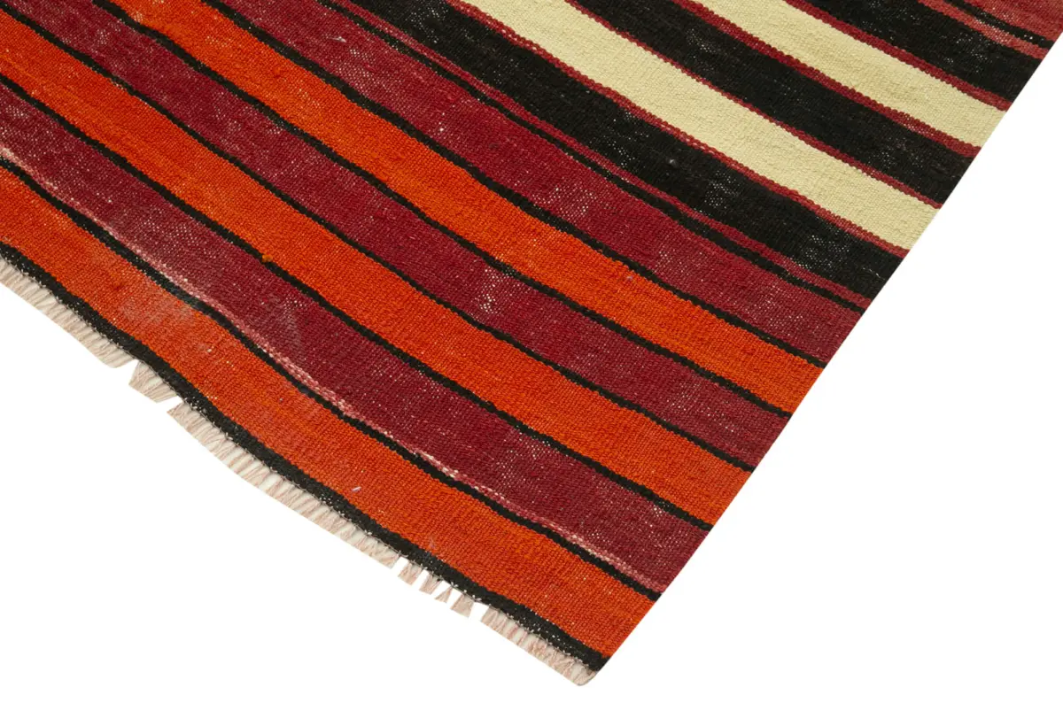 Anadolu Eskitme Multi Pamuk Üzerine Yün El Dokuma Kilim-088x347 - Görsel 4