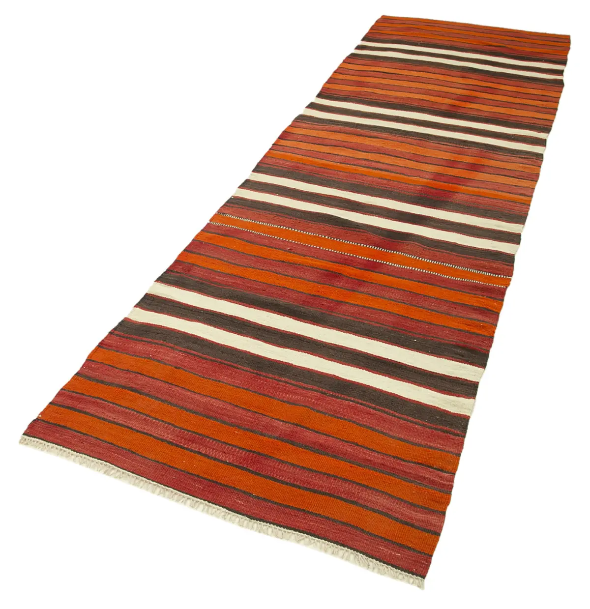 Anadolu Eskitme Multi Pamuk Üzerine Yün El Dokuma Kilim-090x326 - Görsel 3