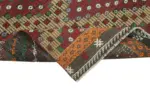 Anadolu Eskitme Multi Pamuk Üzerine Yün El Dokuma Kilim-086x373 - Görsel 6