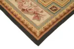 Aubusson Eskitme Bej Pamuk Üzerine Yün El Dokuma Halı-280x366 - Görsel 4
