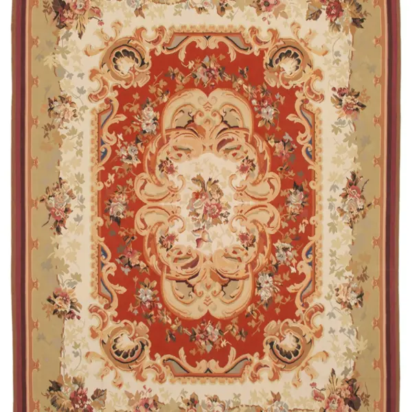 Rc_29496_1_Orange_Aubosson_Kiim_Rugs