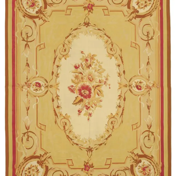 Rc_29532_1_Yellow_Aubosson_Kiim_Rugs