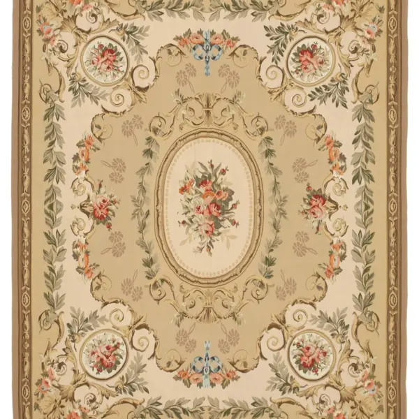 Rc_29544_1_Beige_Aubosson_Kiim_Rugs