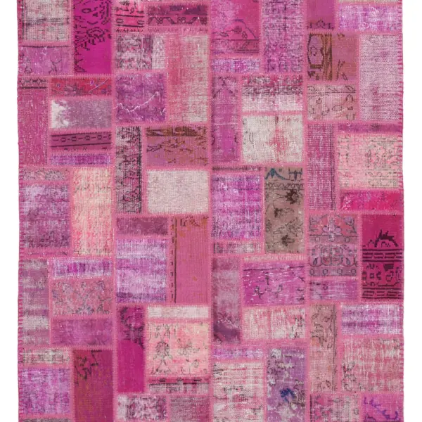 Rc_29561_0_Pink_Modern_Design_Patchwork_Rugs