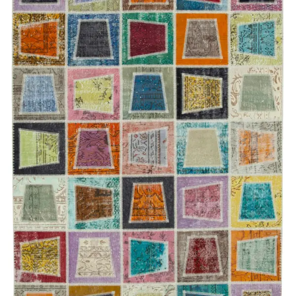 Rc_29621_0_Multicolor_Modern_Design_Patchwork_Rugs