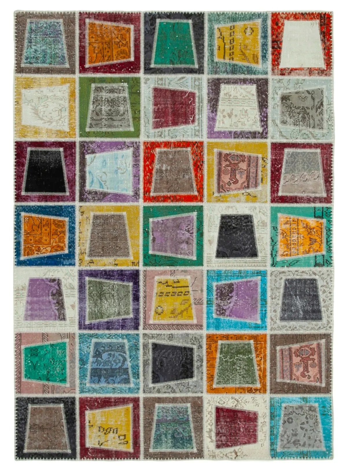 Rc_29636_0_Multicolor_Modern_Design_Patchwork_Rugs