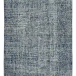 Damalı Modern Dizayn Geometrik Bej Pamuk Üstü Yün El Dokuma Halı-151x213