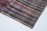 Chaput Patchwork Multi Renk Pamuk Üzerine Yün El Dokuma Kilim-204x302 - Görsel 4