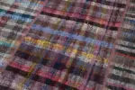 Chaput Patchwork Multi Renk Pamuk Üzerine Yün El Dokuma Kilim-204x302 - Görsel 6