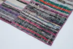 Chaput Patchwork Multi Renk Pamuk Üzerine Yün El Dokuma Kilim-200x237 - Görsel 4