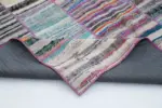 Chaput Patchwork Multi Renk Pamuk Üzerine Yün El Dokuma Kilim-200x237 - Görsel 5