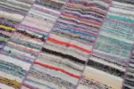 Chaput Patchwork Multi Renk Pamuk Üzerine Yün El Dokuma Kilim-200x237 - Görsel 6
