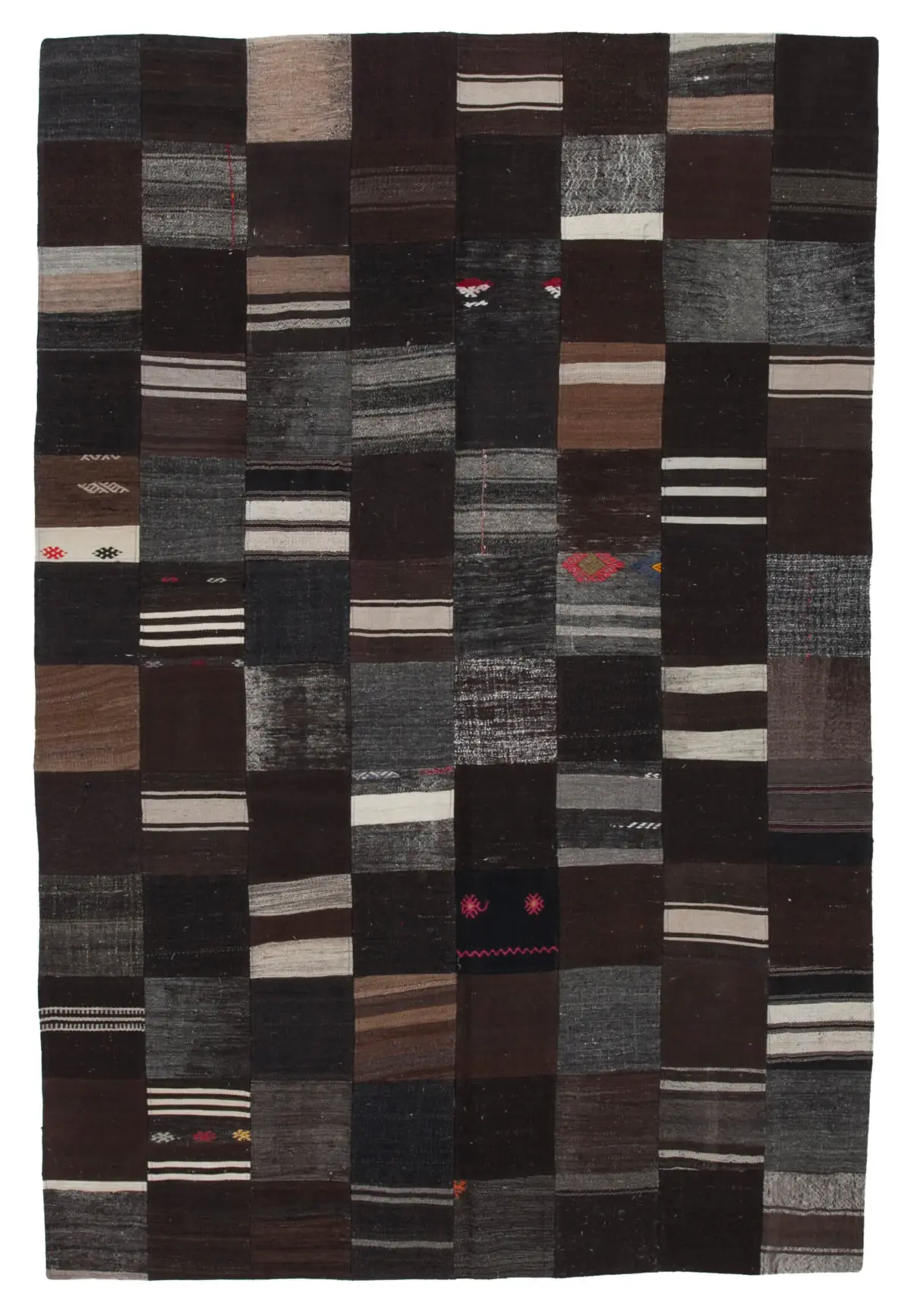 Rc_30321_1_Brown_Oriental_Kilim_Patchwork_Rugs