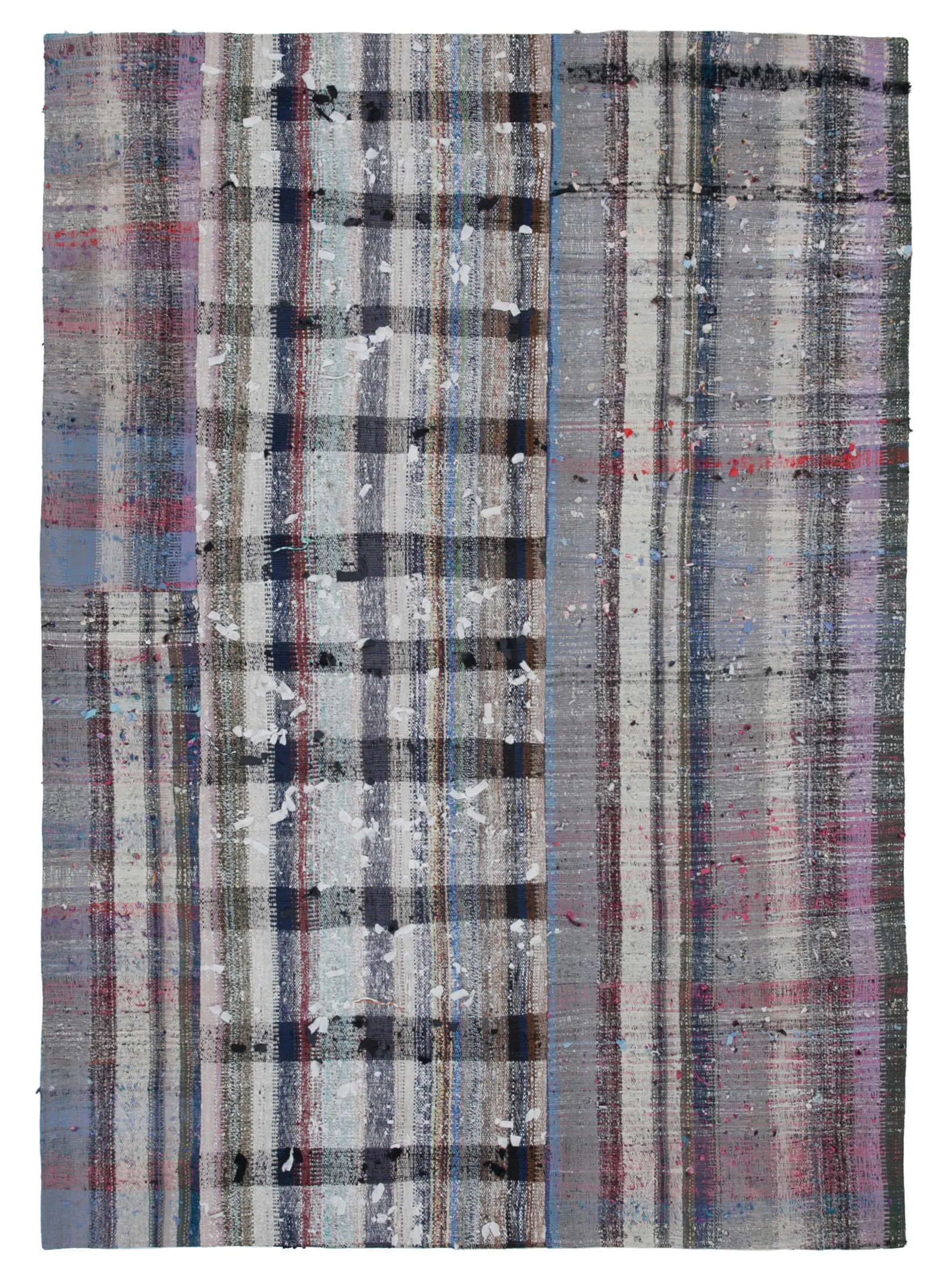 Rc_30336_1_Multicolor_Oriental_Kilim_Patchwork_Rugs Chaput Patchwork Multi Renk Pamuk Üzerine Yün El Dokuma Kilim-214x304 - Görsel 1