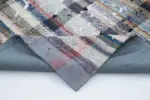 Chaput Patchwork Multi Renk Pamuk Üzerine Yün El Dokuma Kilim-214x304 - Görsel 5