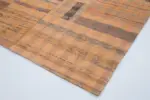Chaput Patchwork Turuncu Renk Pamuk Üzerine Yün El Dokuma Kilim-210x295 - Görsel 4