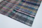 Chaput Patchwork Multi Renk Pamuk Üzerine Yün El Dokuma Kilim-198x302 - Görsel 4
