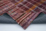 Chaput Patchwork Kırmızı Renk Pamuk Üzerine Yün El Dokuma Kilim-204x300 - Görsel 5
