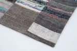 Chaput Patchwork Multi Renk Pamuk Üzerine Yün El Dokuma Kilim-210x298 - Görsel 4