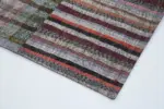 Chaput Patchwork Multi Renk Pamuk Üzerine Yün El Dokuma Kilim-196x299 - Görsel 4