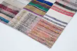 Chaput Patchwork Multi Renk Pamuk Üzerine Yün El Dokuma Kilim-210x299 - Görsel 4