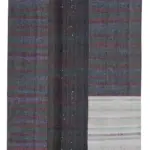 Chaput Patchwork Multi Renk Pamuk Üzerine Yün El Dokuma Kilim-201x302