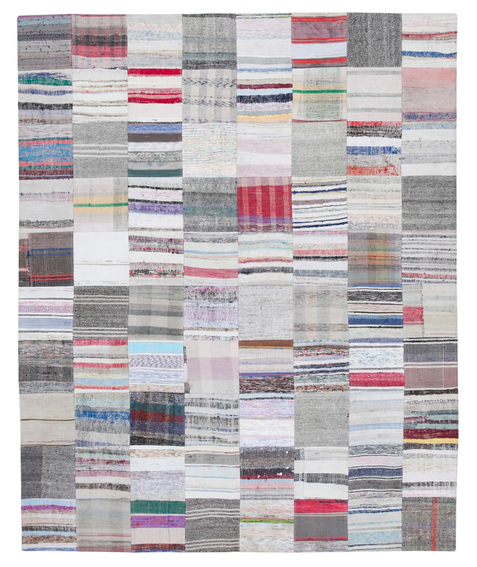 Rc_30425_1_Multicolor_Oriental_Kilim_Patchwork_Rugs Chaput Patchwork Multi Renk Pamuk Üzerine Yün El Dokuma Kilim-249x305 - Görsel 1