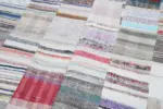 Chaput Patchwork Multi Renk Pamuk Üzerine Yün El Dokuma Kilim-249x305 - Görsel 6