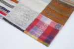 Chaput Patchwork Multi Renk Pamuk Üzerine Yün El Dokuma Kilim-237x299 - Görsel 4