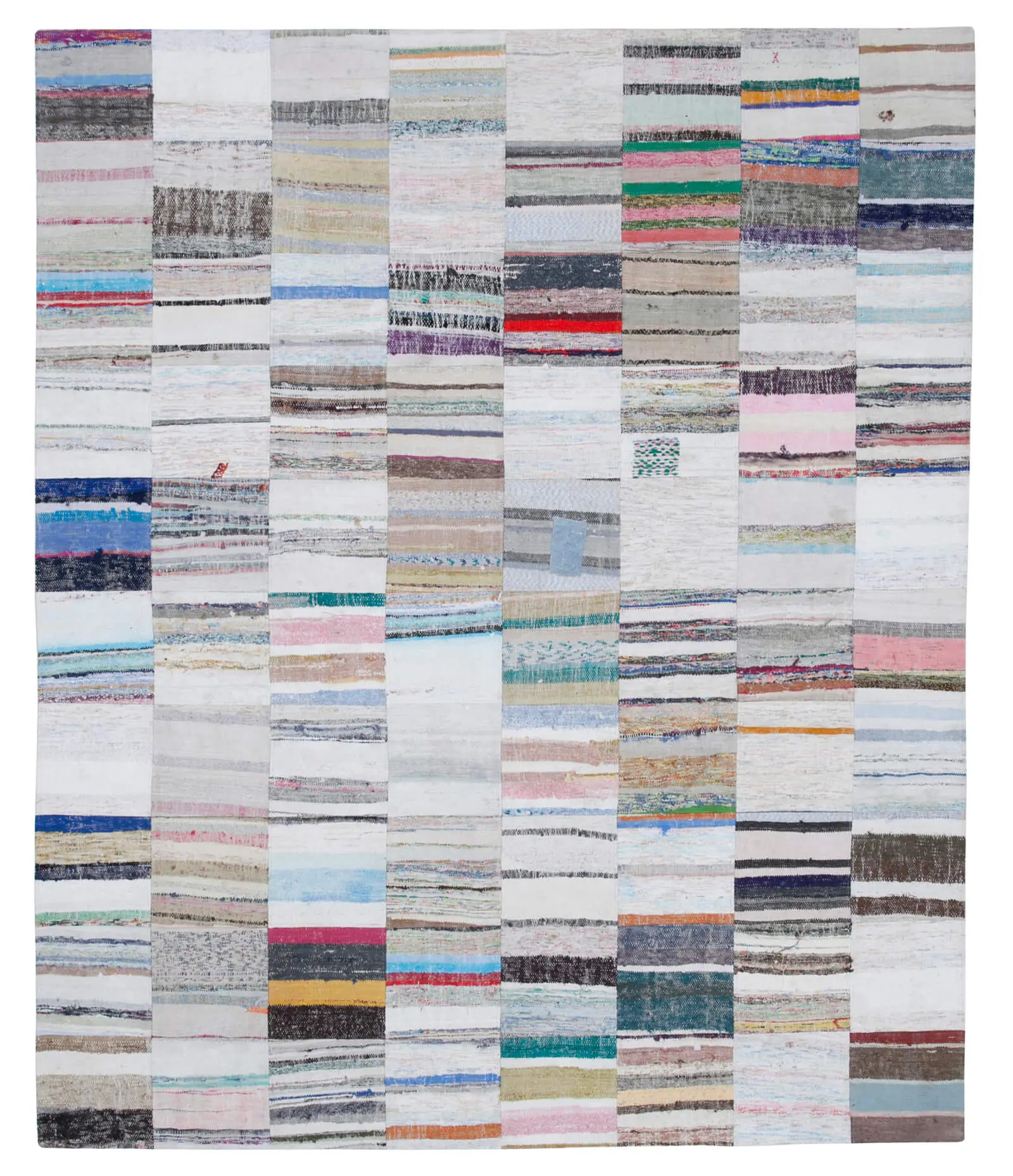 Rc_30434_1_Multicolor_Oriental_Kilim_Patchwork_Rugs Chaput Patchwork Multi Renk Pamuk Üzerine Yün El Dokuma Kilim-250x298 - Görsel 1