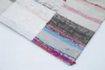 Chaput Patchwork Multi Renk Pamuk Üzerine Yün El Dokuma Kilim-250x298 - Görsel 4