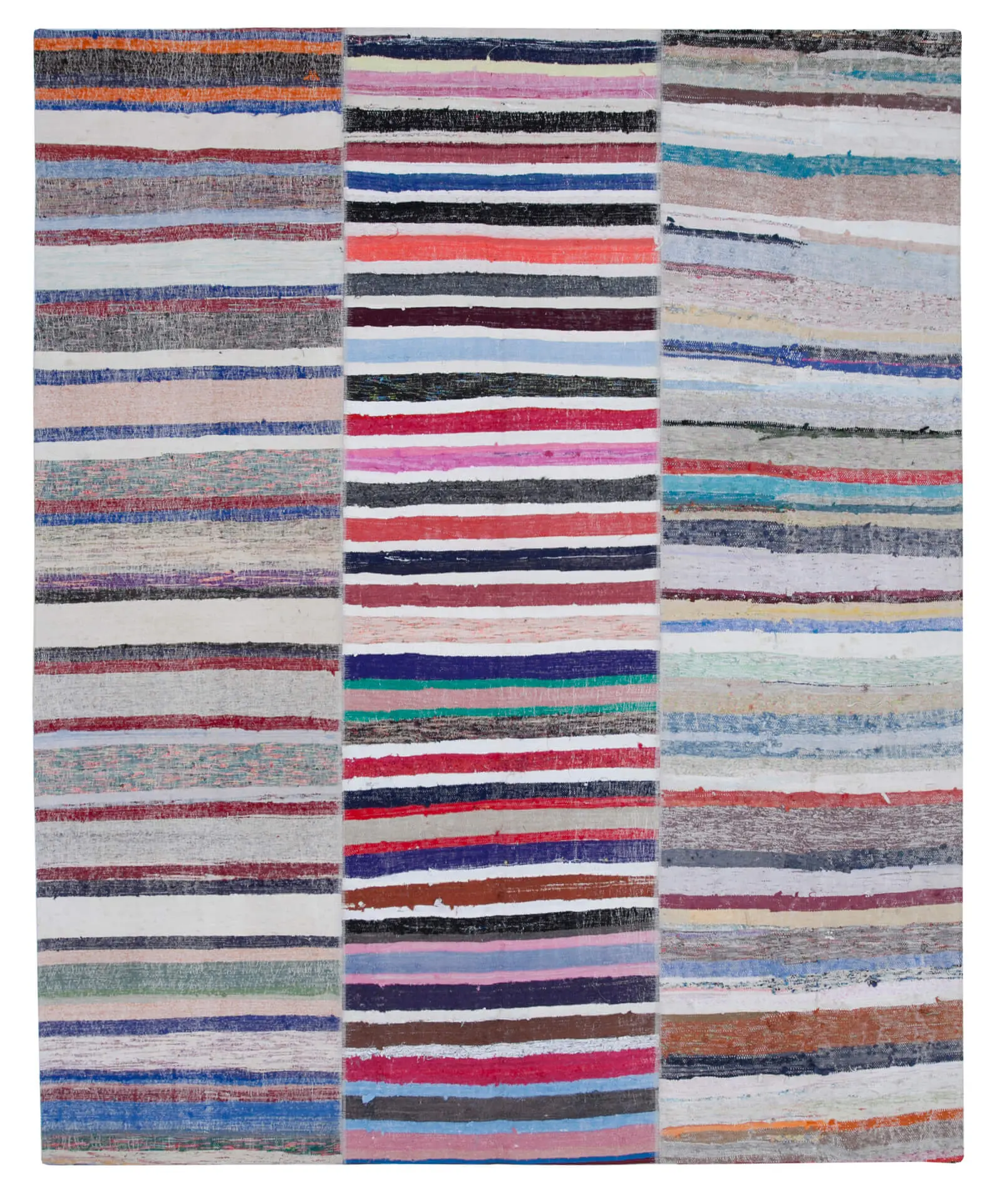Rc_30440_1_Multicolor_Oriental_Kilim_Patchwork_Rugs Chaput Patchwork Multi Renk Pamuk Üzerine Yün El Dokuma Kilim-244x300 - Görsel 1