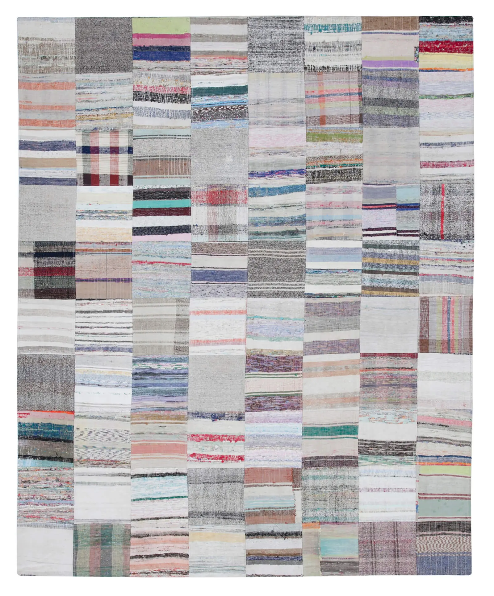 Rc_30442_1_Multicolor_Oriental_Kilim_Patchwork_Rugs Chaput Patchwork Multi Renk Pamuk Üzerine Yün El Dokuma Kilim-248x304 - Görsel 1