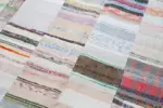 Chaput Patchwork Multi Renk Pamuk Üzerine Yün El Dokuma Kilim-248x306 - Görsel 6