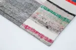 Chaput Patchwork Multi Renk Pamuk Üzerine Yün El Dokuma Kilim-248x304 - Görsel 4