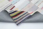 Chaput Patchwork Multi Renk Pamuk Üzerine Yün El Dokuma Kilim-248x304 - Görsel 5