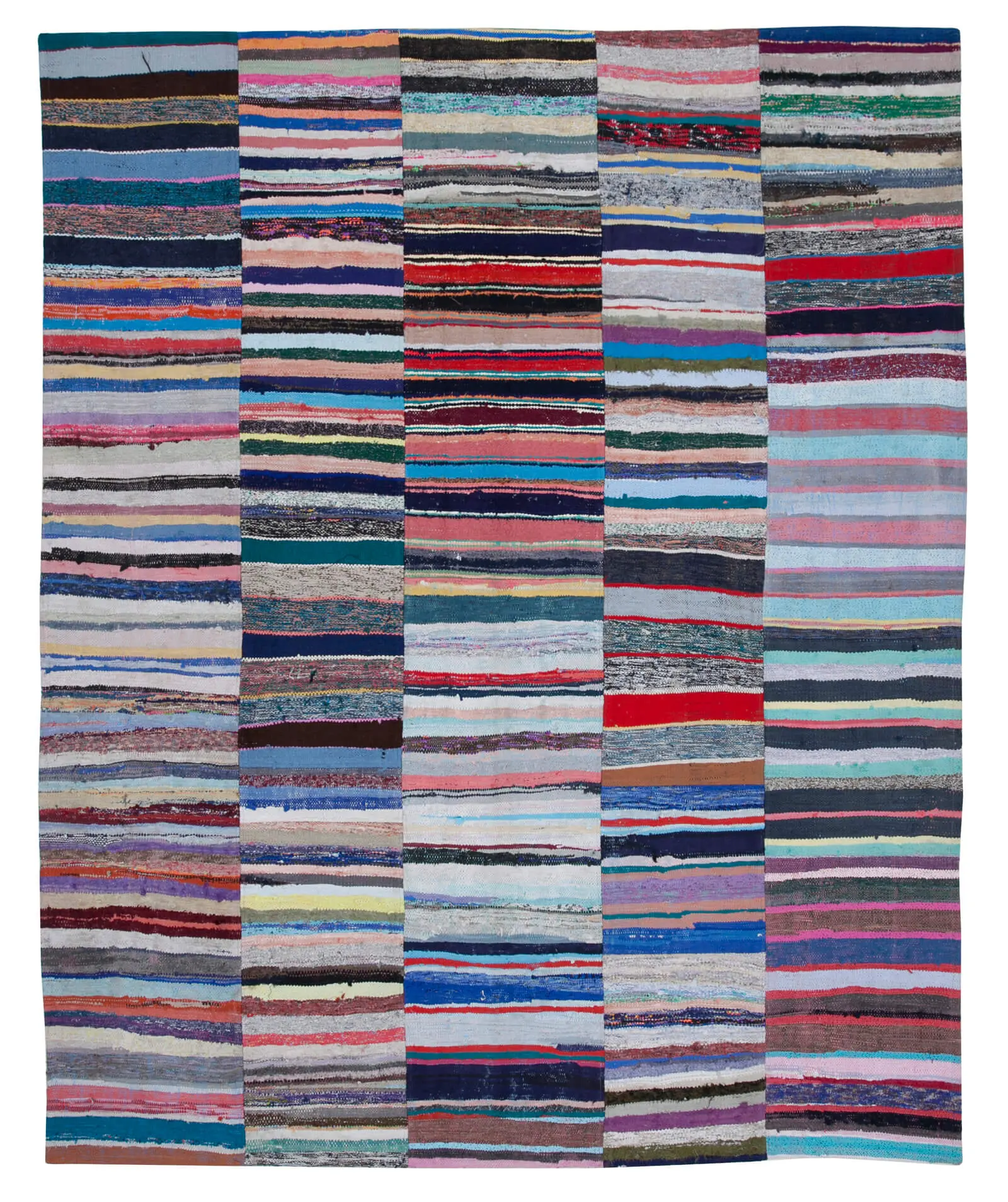 Rc_30458_1_Multicolor_Oriental_Kilim_Patchwork_Rugs Chaput Patchwork Multi Renk Pamuk Üzerine Yün El Dokuma Kilim-248x307 - Görsel 1