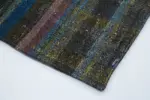 Chaput Patchwork Multi Renk Pamuk Üzerine Yün El Dokuma Kilim-230x315 - Görsel 4