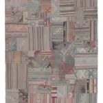 Anadolu Patchwork Multi Renk Pamuk Üzerine Yün El Dokuma Kilim-202x302