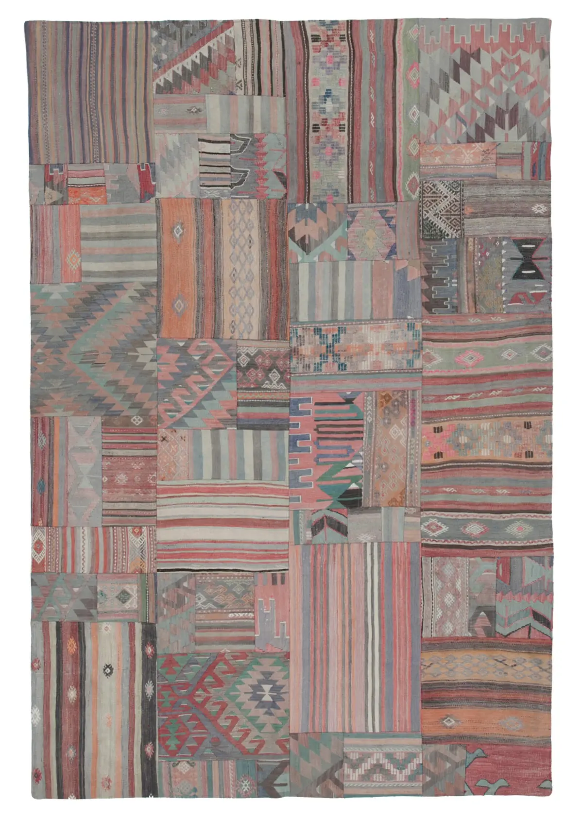 Rc_30468_1_Multicolor_Oriental_Kilim_Patchwork_Rugs