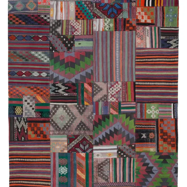 Rc_30474_1_Multicolor_Oriental_Kilim_Patchwork_Rugs