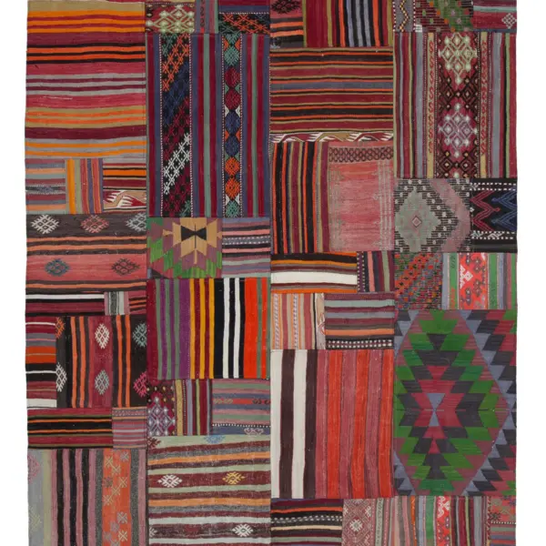 Rc_30476_1_Multicolor_Oriental_Kilim_Patchwork_Rugs