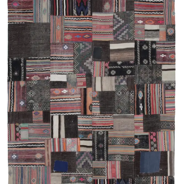 Rc_30482_1_Brown_Oriental_Kilim_Patchwork_Rugs