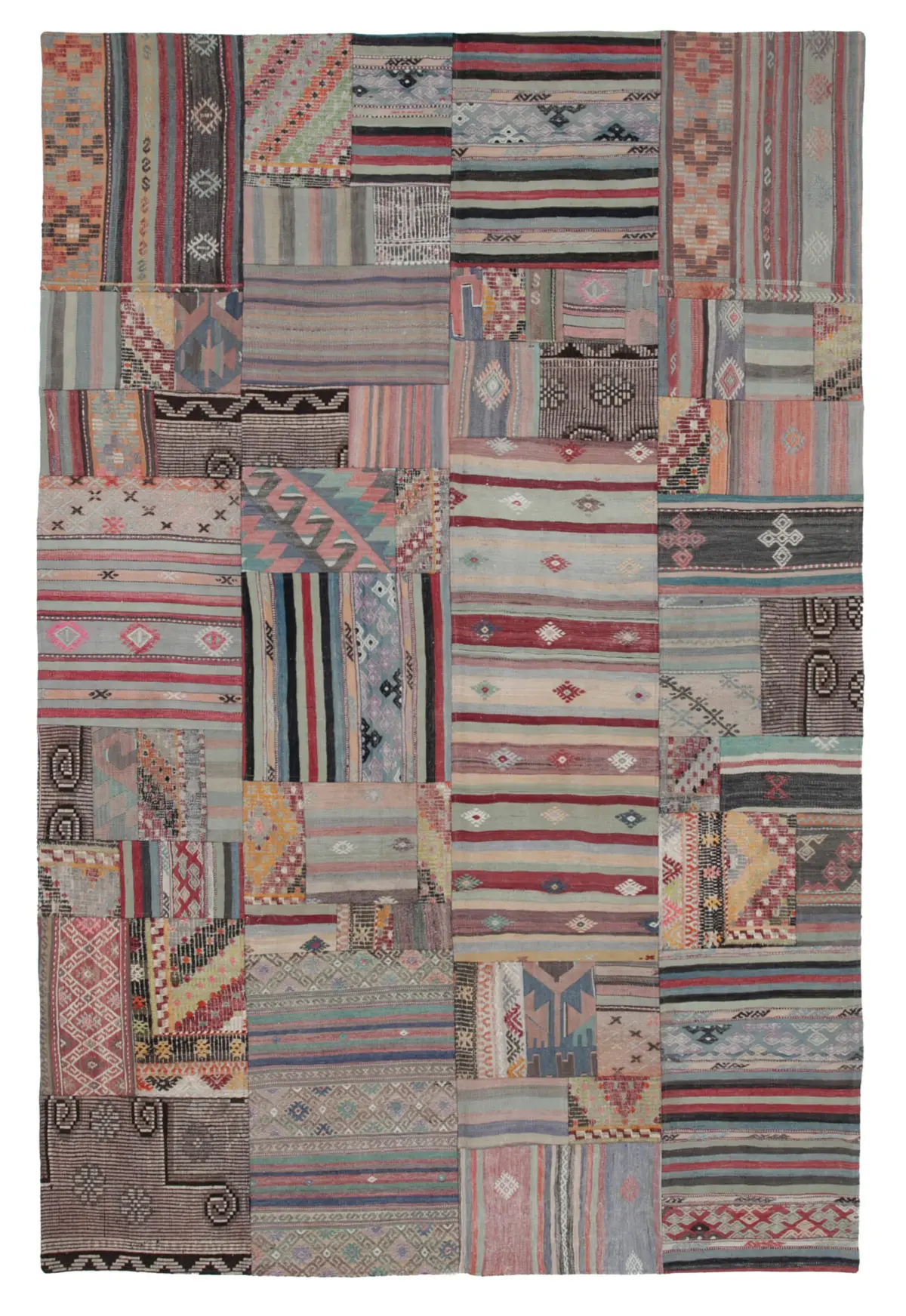 Rc_30492_1_Brown_Oriental_Kilim_Patchwork_Rugs