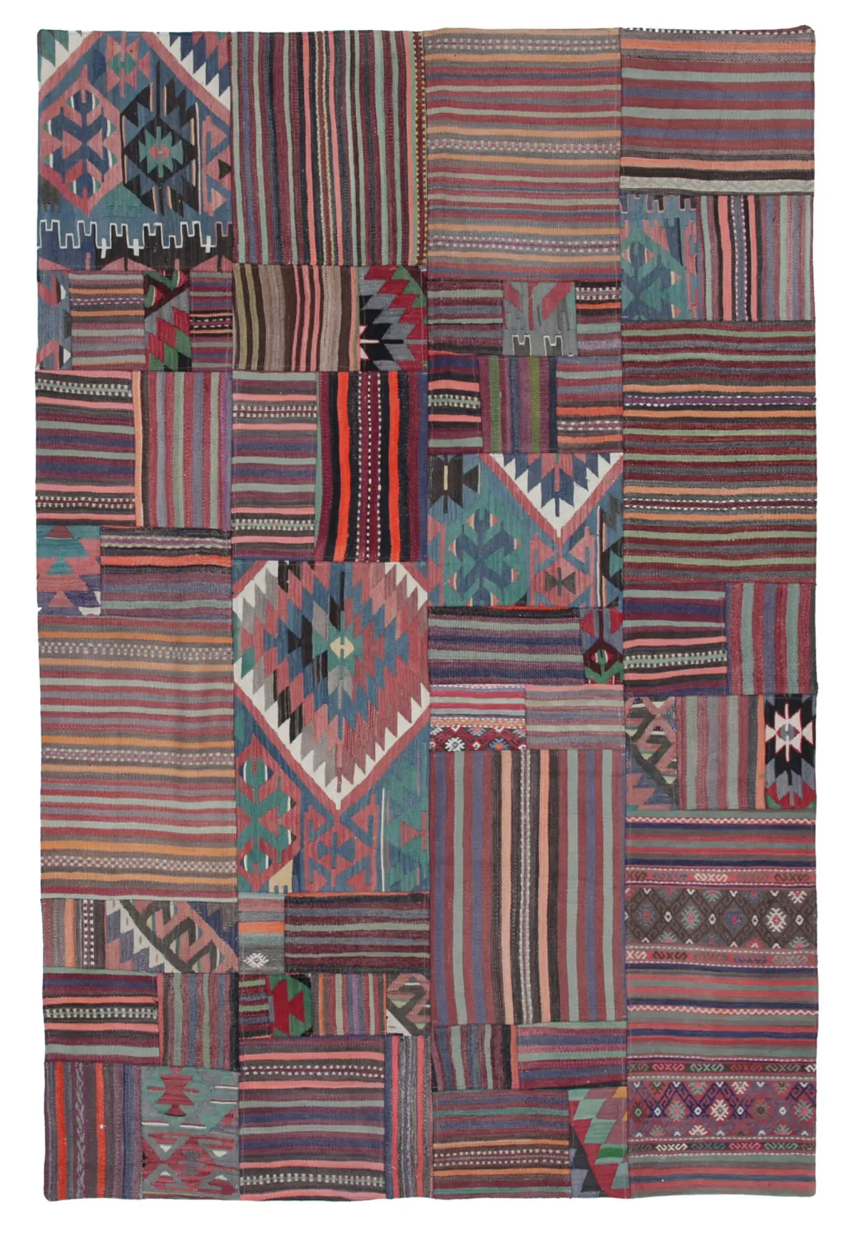 Rc_30499_1_Multicolor_Oriental_Kilim_Patchwork_Rugs