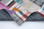 Chaput Patchwork Multi Renk Pamuk Üzerine Yün El Dokuma Kilim-253x349 - Görsel 5