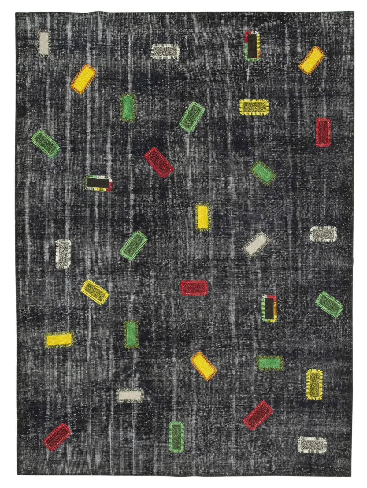 Rc_30950_0_Black_Modern_Design_Patchwork_Rugs